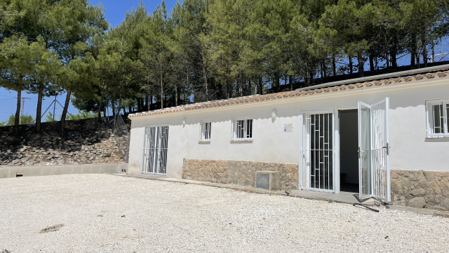 Sala de velatorios en la Pedanía de Benizar